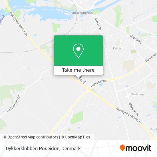 Dykkerklubben Poseidon map
