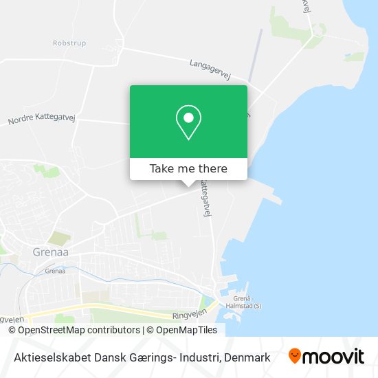 Aktieselskabet Dansk Gærings- Industri map