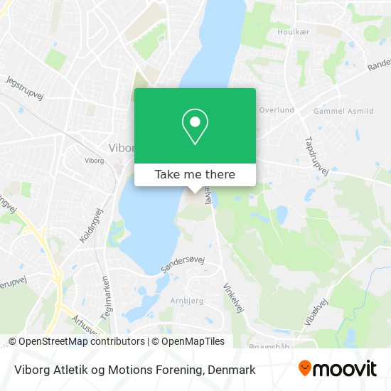 Viborg Atletik og Motions Forening map