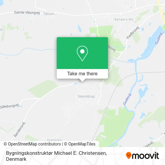 Bygningskonstruktør Michael E. Christensen map