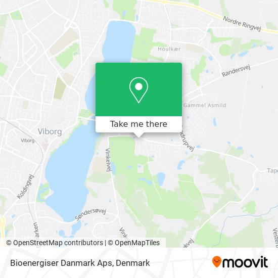 Bioenergiser Danmark Aps map