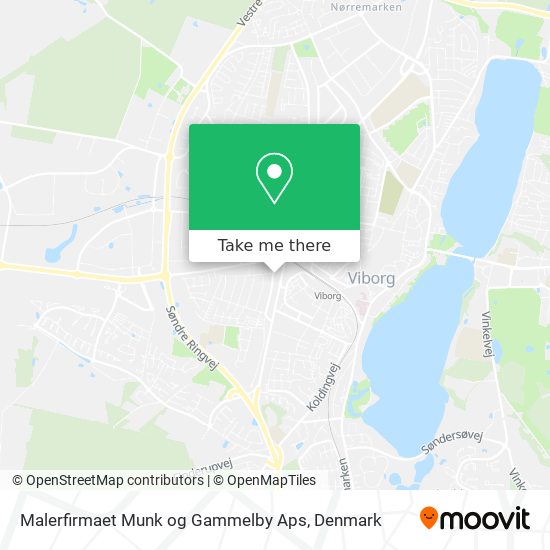 Malerfirmaet Munk og Gammelby Aps map