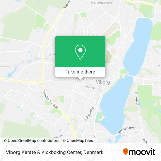 Viborg Karate & Kickboxing Center map
