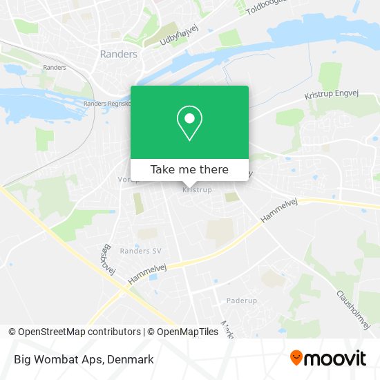 Big Wombat Aps map