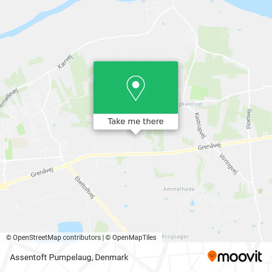 Assentoft Pumpelaug map