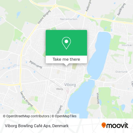 Viborg Bowling Café Aps map