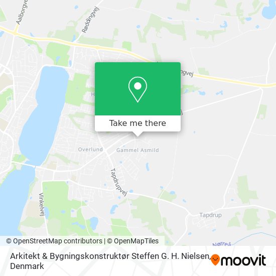 Arkitekt & Bygningskonstruktør Steffen G. H. Nielsen map