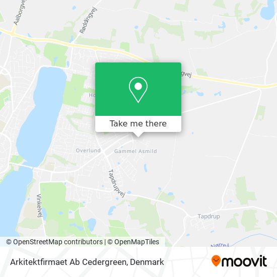 Arkitektfirmaet Ab Cedergreen map