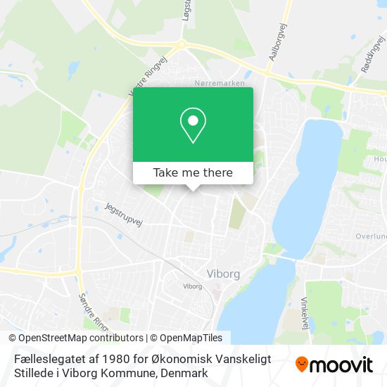 Fælleslegatet af 1980 for Økonomisk Vanskeligt Stillede i Viborg Kommune map