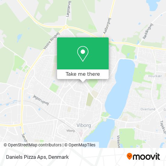 Daniels Pizza Aps map