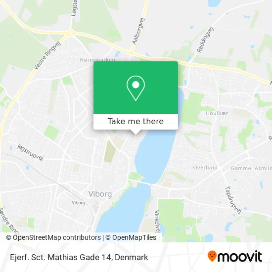 Ejerf. Sct. Mathias Gade 14 map