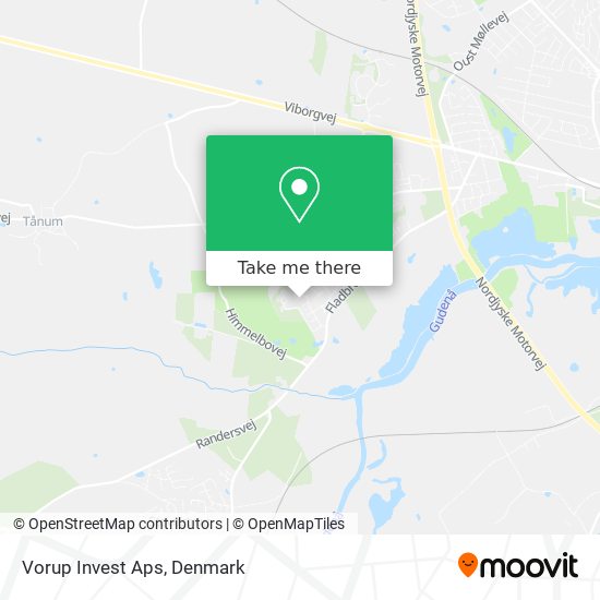 Vorup Invest Aps map