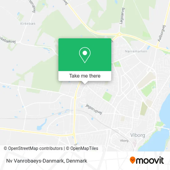 Nv Vanrobaeys-Danmark map