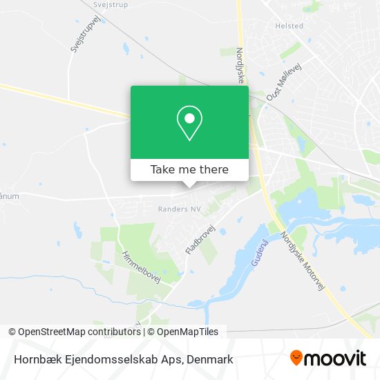 Hornbæk Ejendomsselskab Aps map