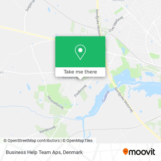 Business Help Team Aps map