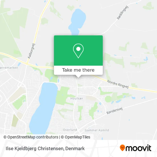 Ilse Kjeldbjerg Christensen map