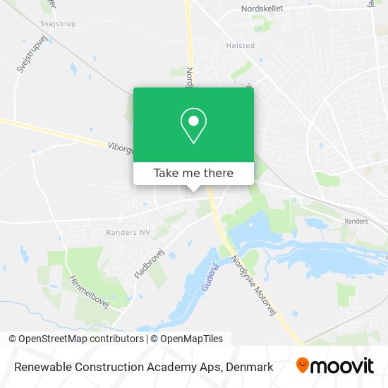 Renewable Construction Academy Aps map