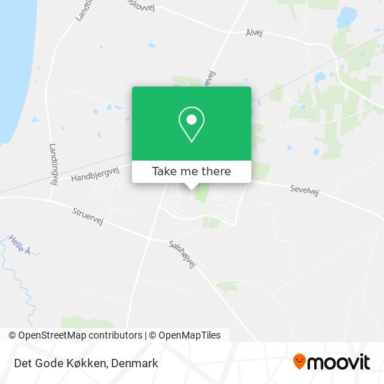 Det Gode Køkken map