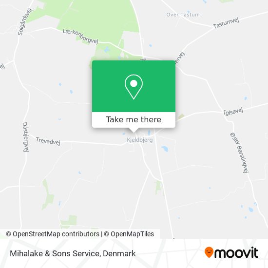 Mihalake & Sons Service map