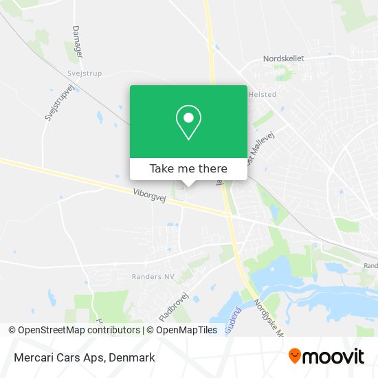 Mercari Cars Aps map