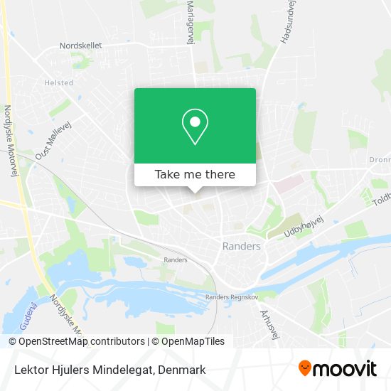 Lektor Hjulers Mindelegat map