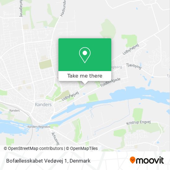 Bofællesskabet Vedøvej 1 map