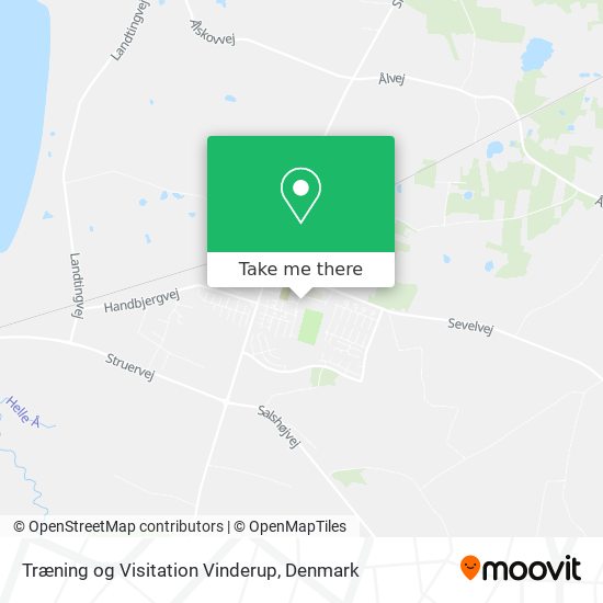Træning og Visitation Vinderup map