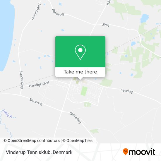 Vinderup Tennisklub map