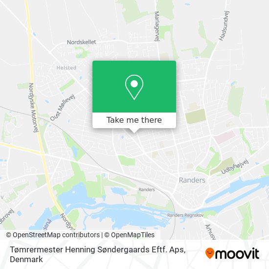 Tømrermester Henning Søndergaards Eftf. Aps map