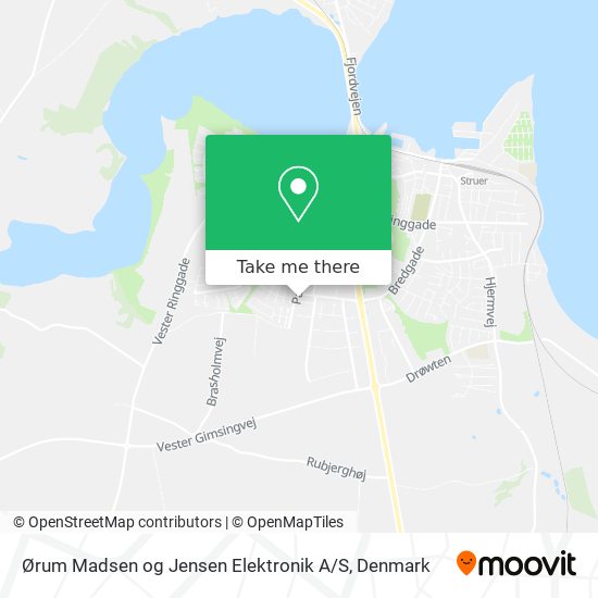 Ørum Madsen og Jensen Elektronik A / S map