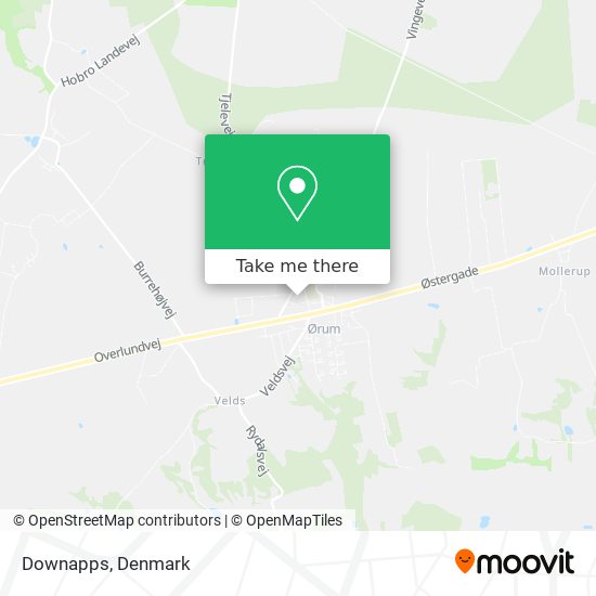 Downapps map