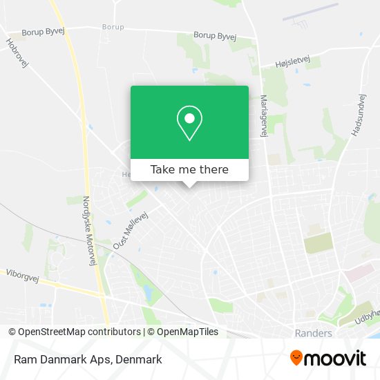 Ram Danmark Aps map