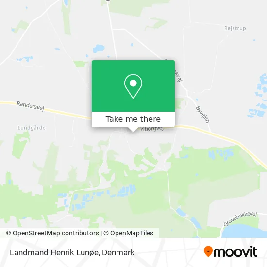 Landmand Henrik Lunøe map