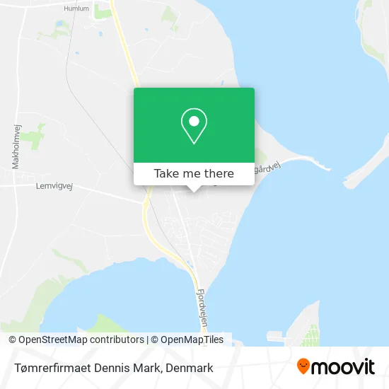 Tømrerfirmaet Dennis Mark map