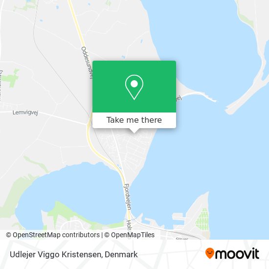 Udlejer Viggo Kristensen map