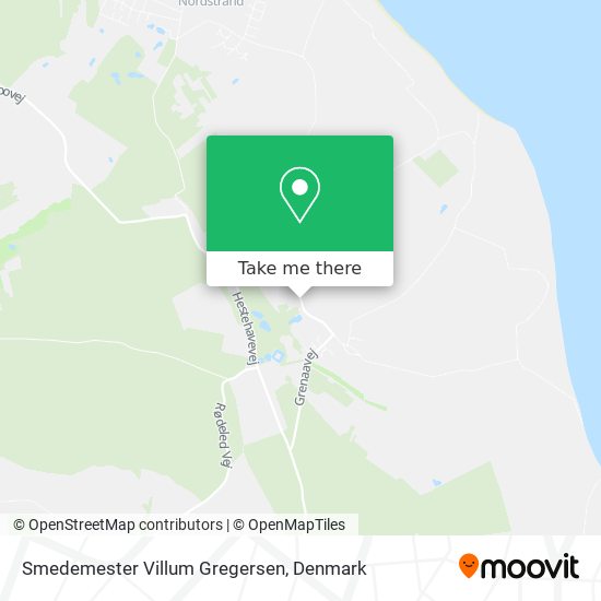 Smedemester Villum Gregersen map