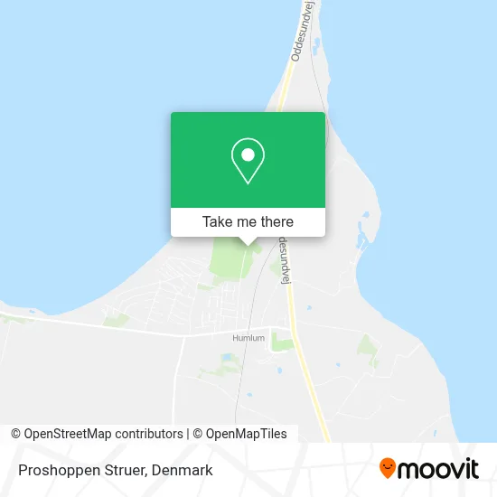 Proshoppen Struer map