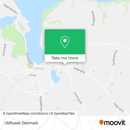 Uldhuset map