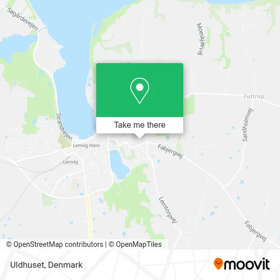 Uldhuset map