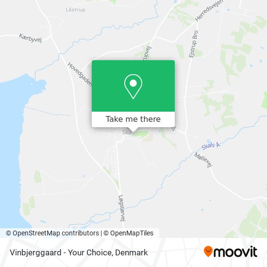Vinbjerggaard - Your Choice map