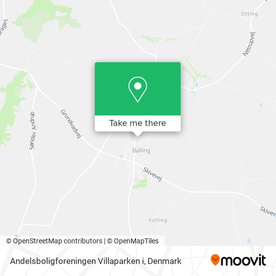 Andelsboligforeningen Villaparken i map