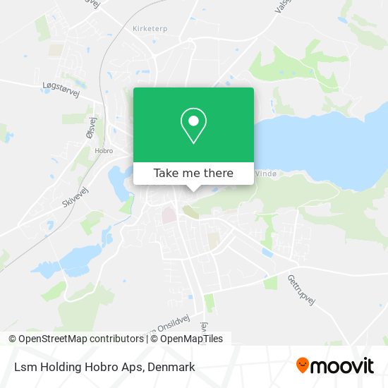 Lsm Holding Hobro Aps map