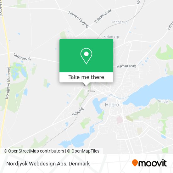 Nordjysk Webdesign Aps map