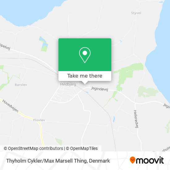 Thyholm Cykler / Max Marsell Thing map
