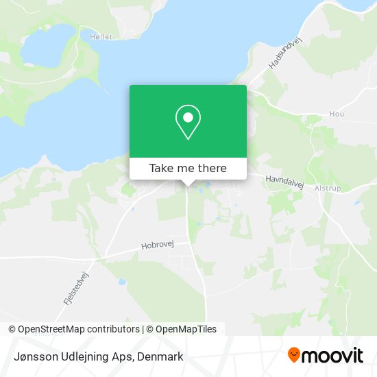 Jønsson Udlejning Aps map