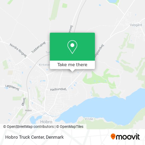 Hobro Truck Center map