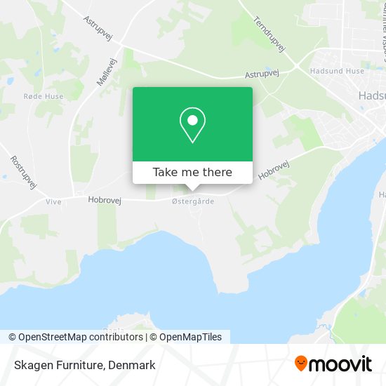 Skagen Furniture map