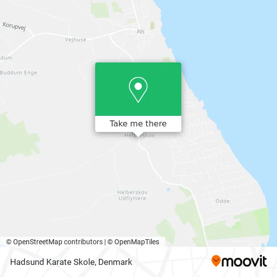 Hadsund Karate Skole map