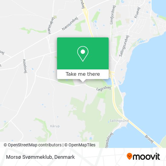 Morsø Svømmeklub map