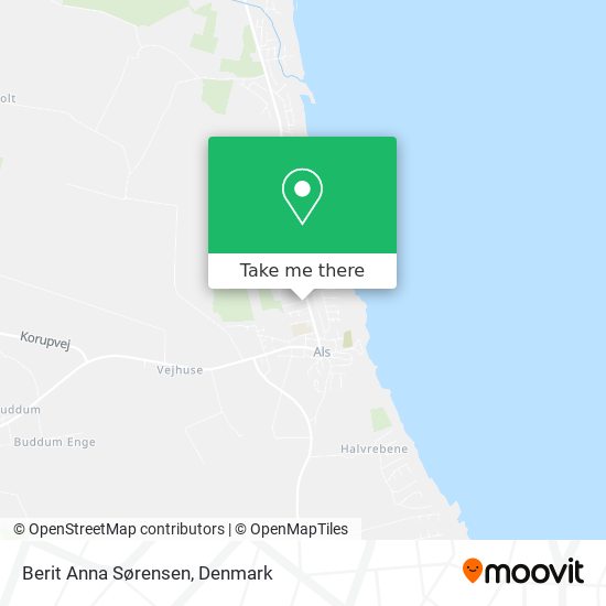 Berit Anna Sørensen map